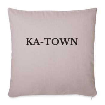 Karlsruhe KA-Town - Sofakissen mit Füllung 45 x 45 cm - helles Taupe - Vorne