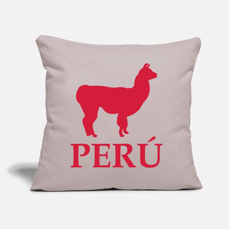 Peru Design Coussin et housse de 45 x 45 cm