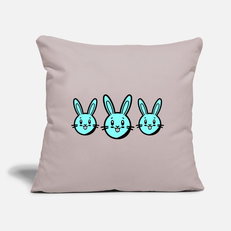 Bunny Easter Symbol Sofa pillow with filling 45cm x 45cm