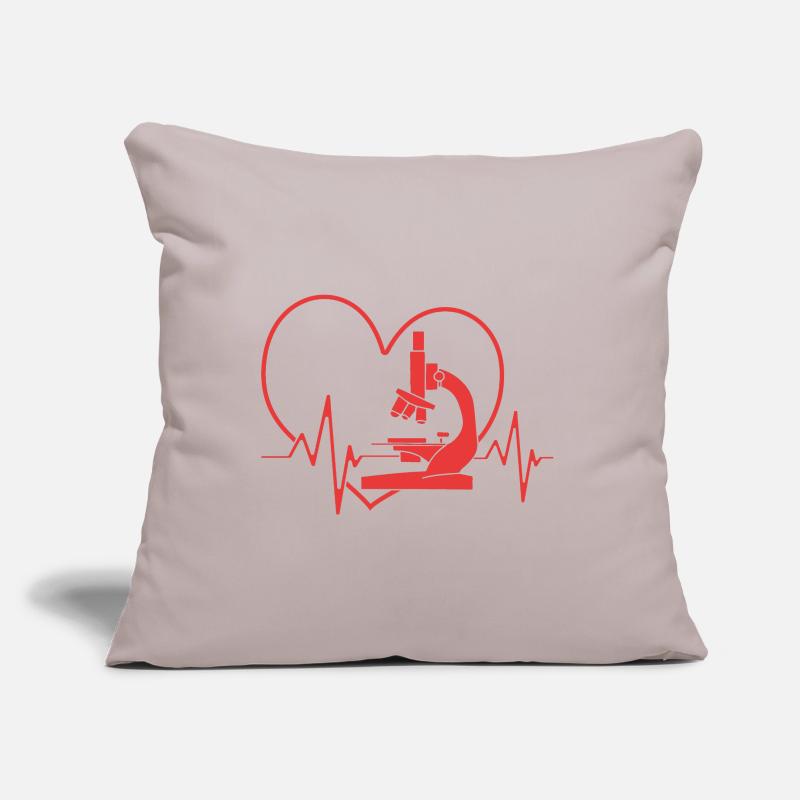 Molécule de formule structurelle Coussin et housse de 45 x 45 cm