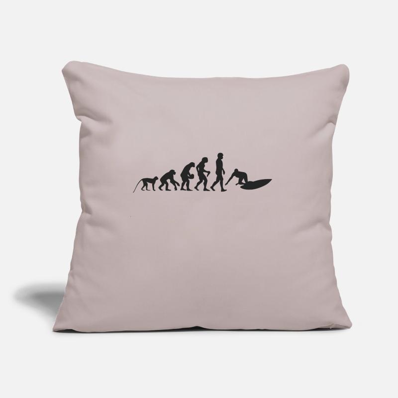 Evolution de surf Coussin et housse de 45 x 45 cm