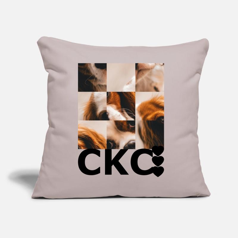 Cavalier King Charles Sofakissen mit Füllung 45 x 45 cm