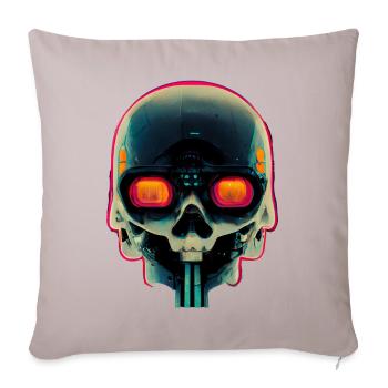war machine - Coussin et housse de 45 x 45 cm - taupe clair - Devant