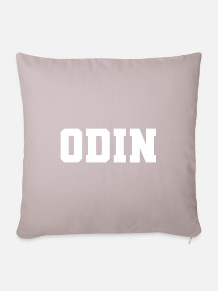 Name - Odin - Sofakissen mit Füllung 45 x 45 cm - helles Taupe