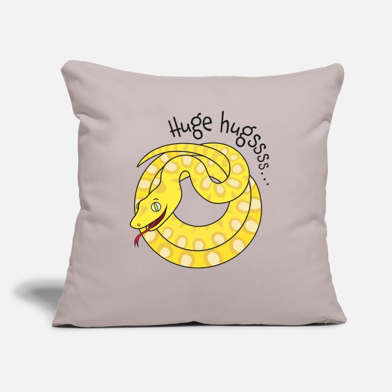 Tight hugs available from python! Sofa pillow with filling 45cm x 45cm