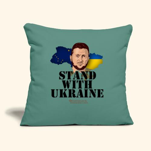 Alaska Ukraine Unterstützer T-Shirt Design - Sofakissen mit Füllung 45 x 45 cm