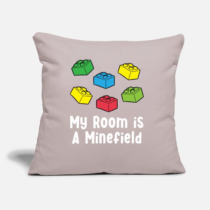 Brick Builder Brick Building Master Builder Sofa pillow with filling 45cm x 45cm