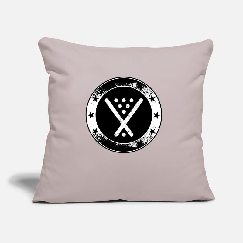 Poolbillard Emblem - Symbol Billard Queue Snooker Sofakissen mit Füllung 45 x 45 cm