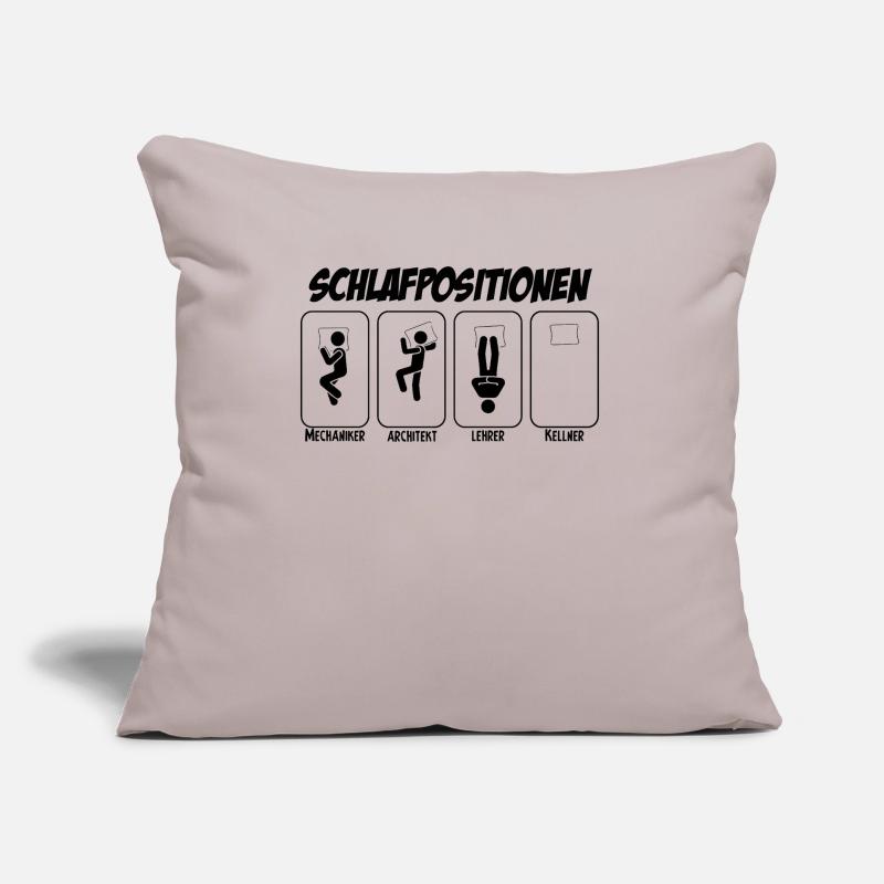 Kellner Geschenk Schichtarbeiter Kellner Sofakissen mit Füllung 45 x 45 cm