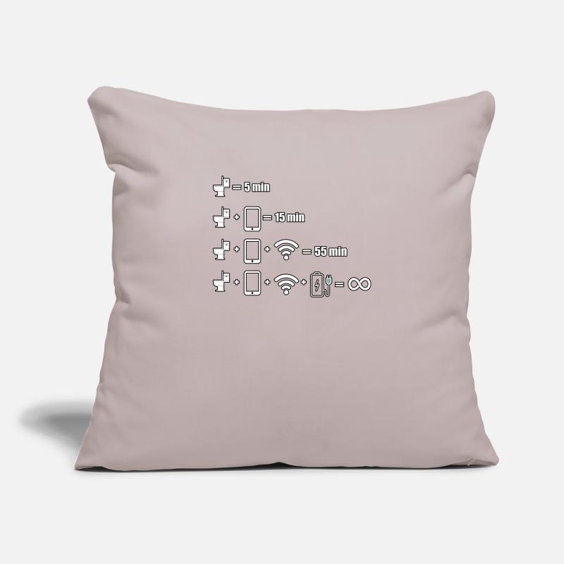 IT expert programmer computer scientist coder Sofa pillow with filling 45cm x 45cm