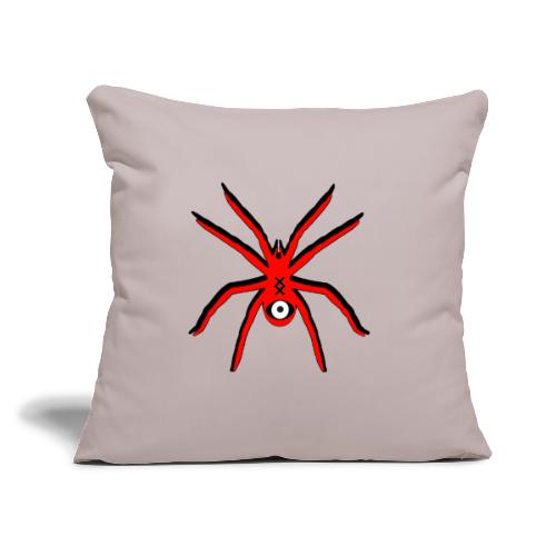 Spider Goddess Emblem Print - Sofa pillow with filling 45cm x 45cm