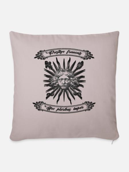 Der Sonnenkönig - Sofakissen mit Füllung 45 x 45 cm - helles Taupe