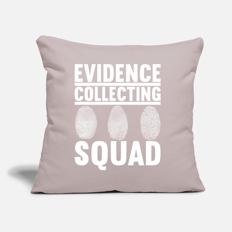 Forensics Forensic Scientist Sofa pillow with filling 45cm x 45cm