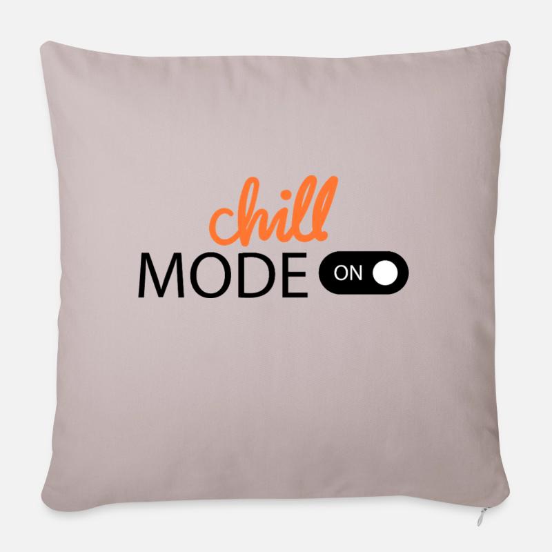 Chill Mode - Sofakissen mit Füllung 45 x 45 cm - helles Taupe