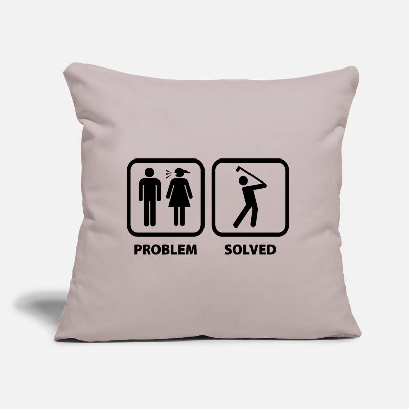 Problem Solved Golf Sofa pillow with filling 45cm x 45cm