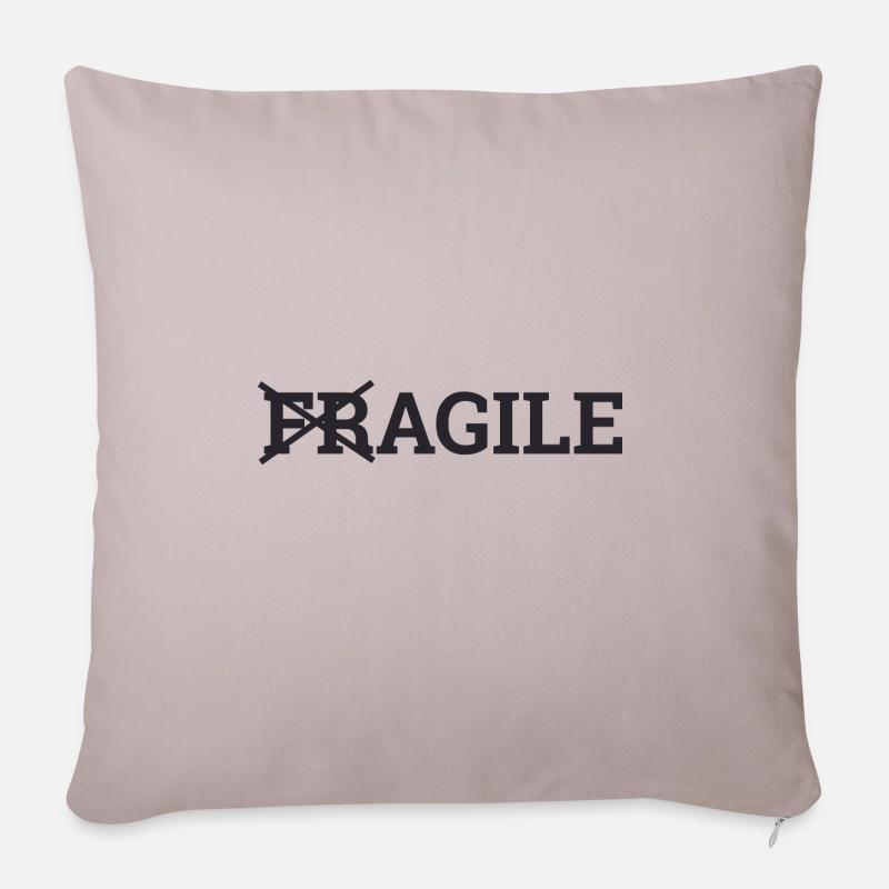 « Scrum Agile » | Scrum Master - Coussin et housse de 45 x 45 cm - taupe clair