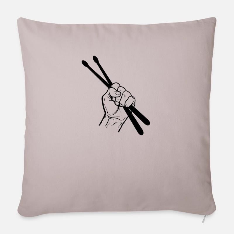 Pilons - Coussin et housse de 45 x 45 cm - taupe clair