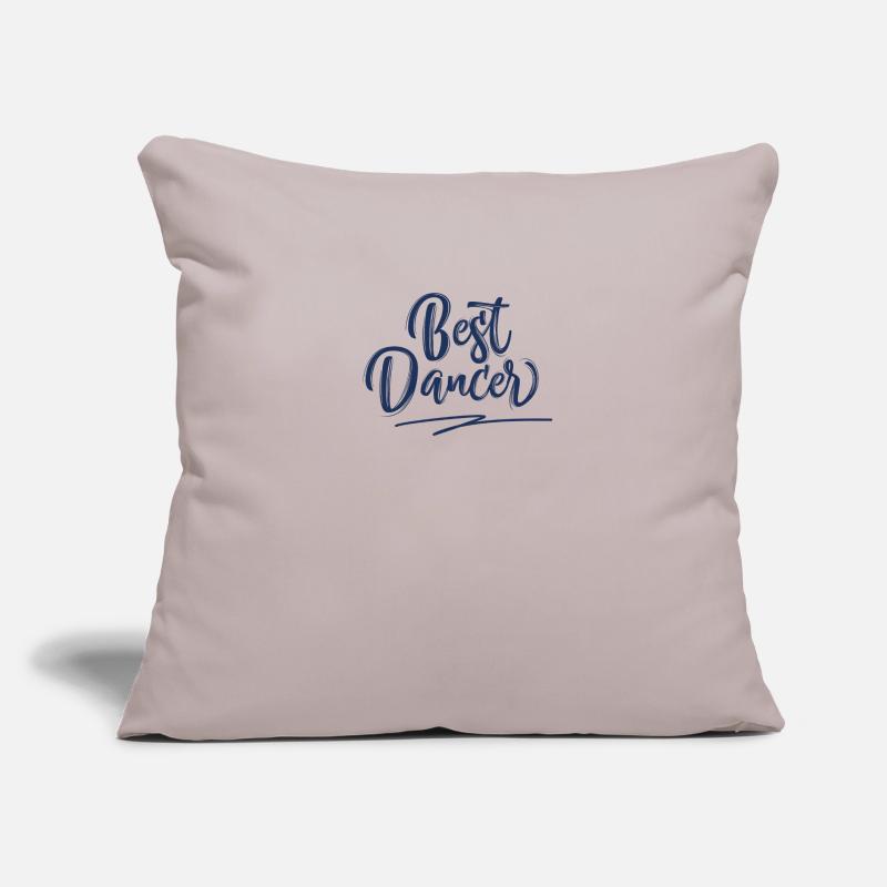 Danse Danseur École de danse Danse Danseuse Coussin et housse de 45 x 45 cm