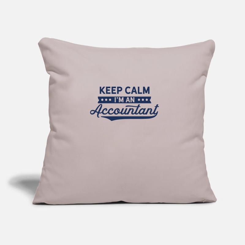 Comptable Comptable Coussin et housse de 45 x 45 cm