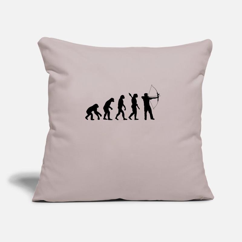 Evolution Sagittaire Tir à l'arc arc et flèche Coussin et housse de 45 x 45 cm