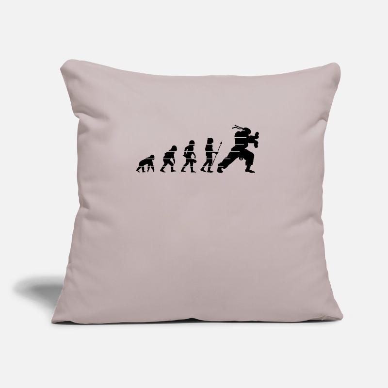 human evolution or hadouk Sofa pillow with filling 45cm x 45cm
