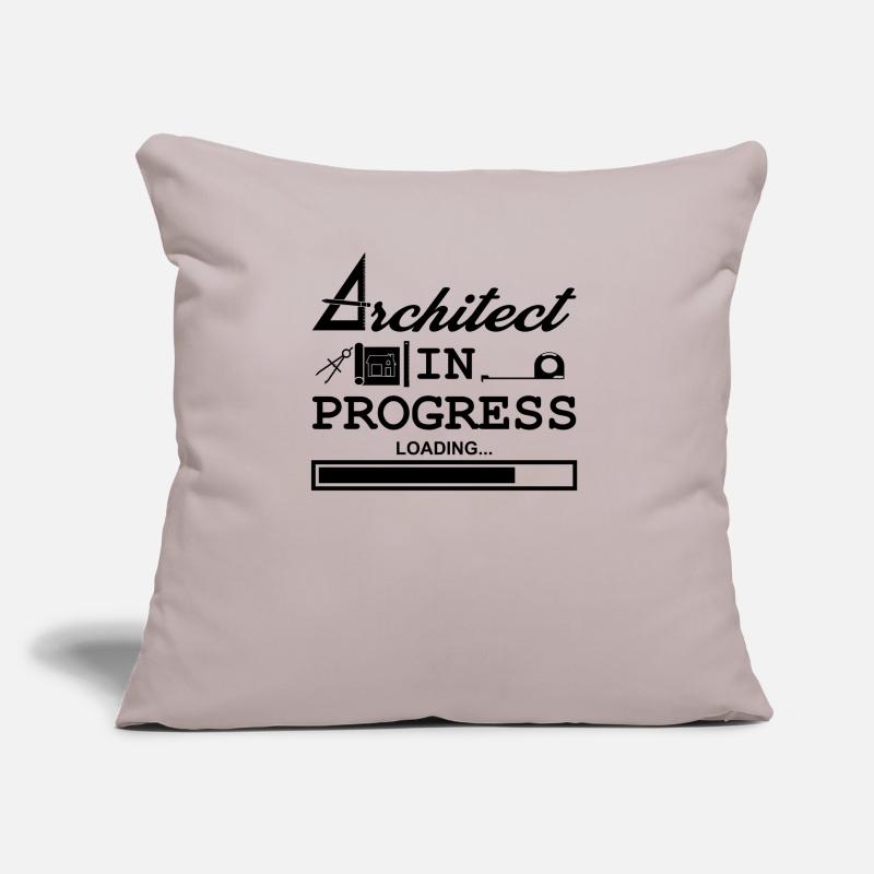 Architect student bachelor engineer architecture Sofa pillow with filling 45cm x 45cm