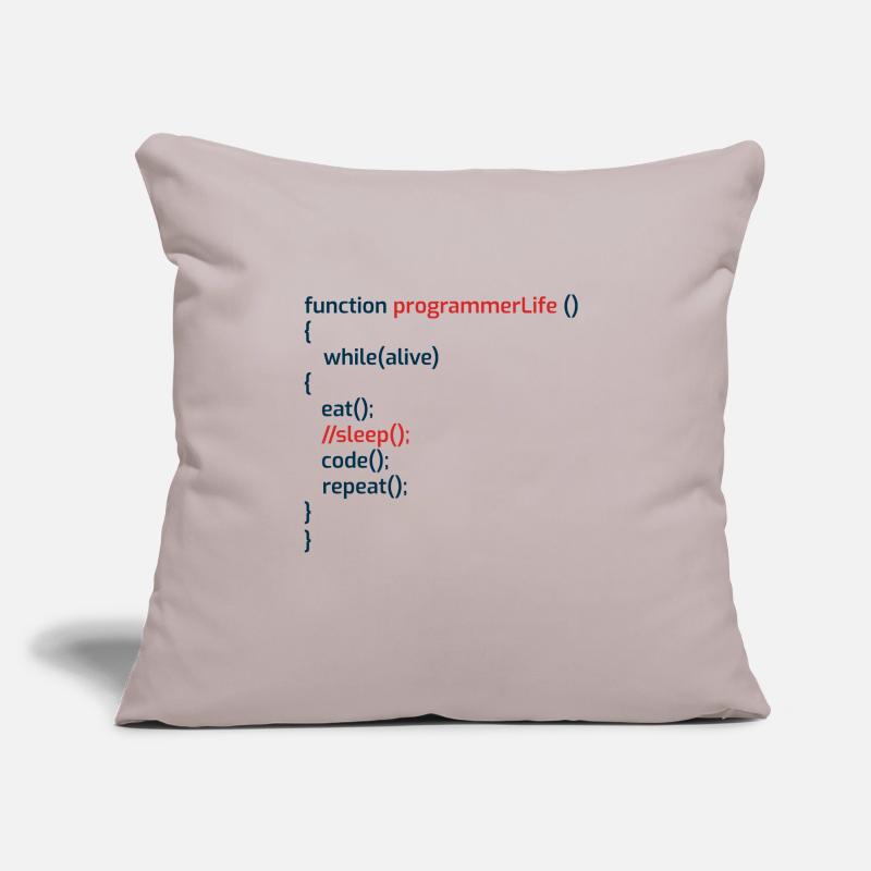 Computerprogrammierer Codierer Software Engineers Geschenk Sofakissen mit Füllung 45 x 45 cm