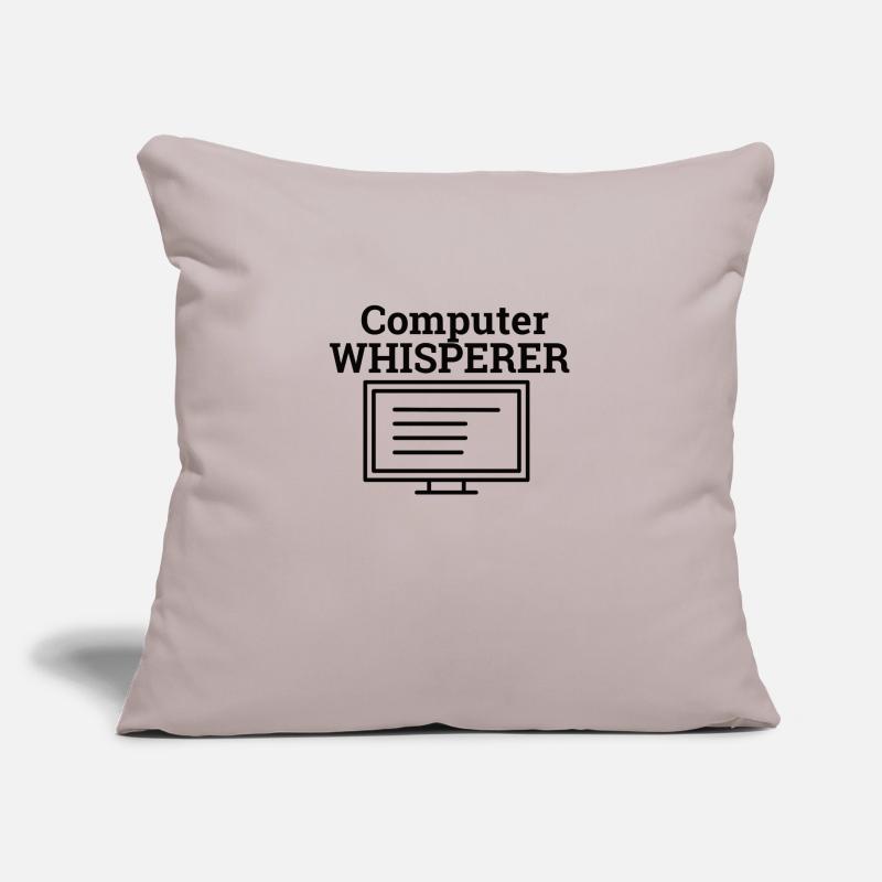 Computer Whisperer | Computer science Sofa pillow with filling 45cm x 45cm