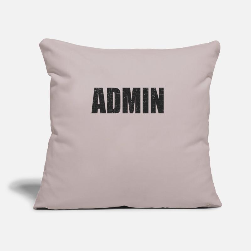 admin Programmierer Linux IT Geschenkidee Sofakissen mit Füllung 45 x 45 cm