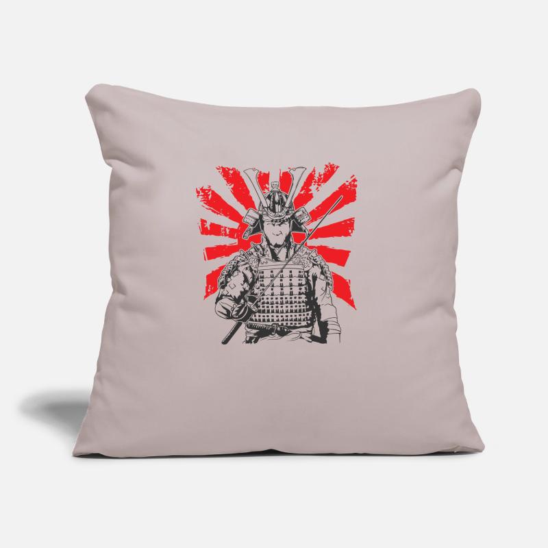 Samurai Sword Samurai Warrior with Armor Sofa pillow with filling 45cm x 45cm