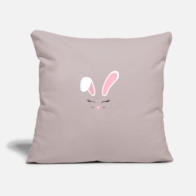 Easter Happy Easter Easter Egg Ears Sofa pillow with filling 45cm x 45cm
