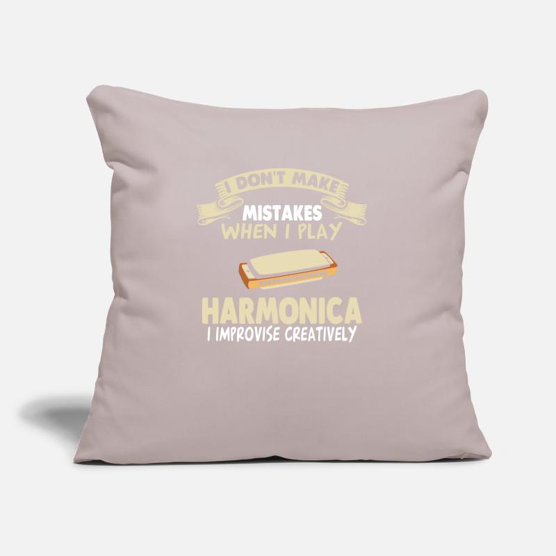 Harmonica Harmonica Chord Harmonica Harmonica Sofa pillow with filling 45cm x 45cm