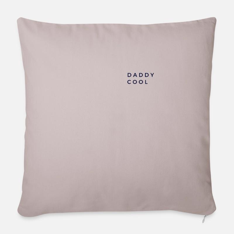 Daddy Cool - Sofakissen mit Füllung 45 x 45 cm - helles Taupe