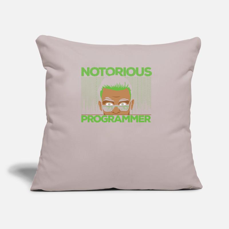 Programmer Coder Software Developer Sofa pillow with filling 45cm x 45cm