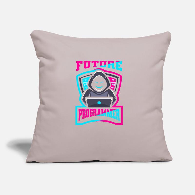Programmer Coder Software Developer Sofa pillow with filling 45cm x 45cm