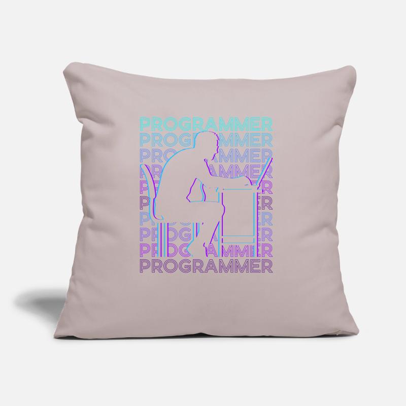 Programmeur Programmation Informatique Encodage Gee Coussin et housse de 45 x 45 cm