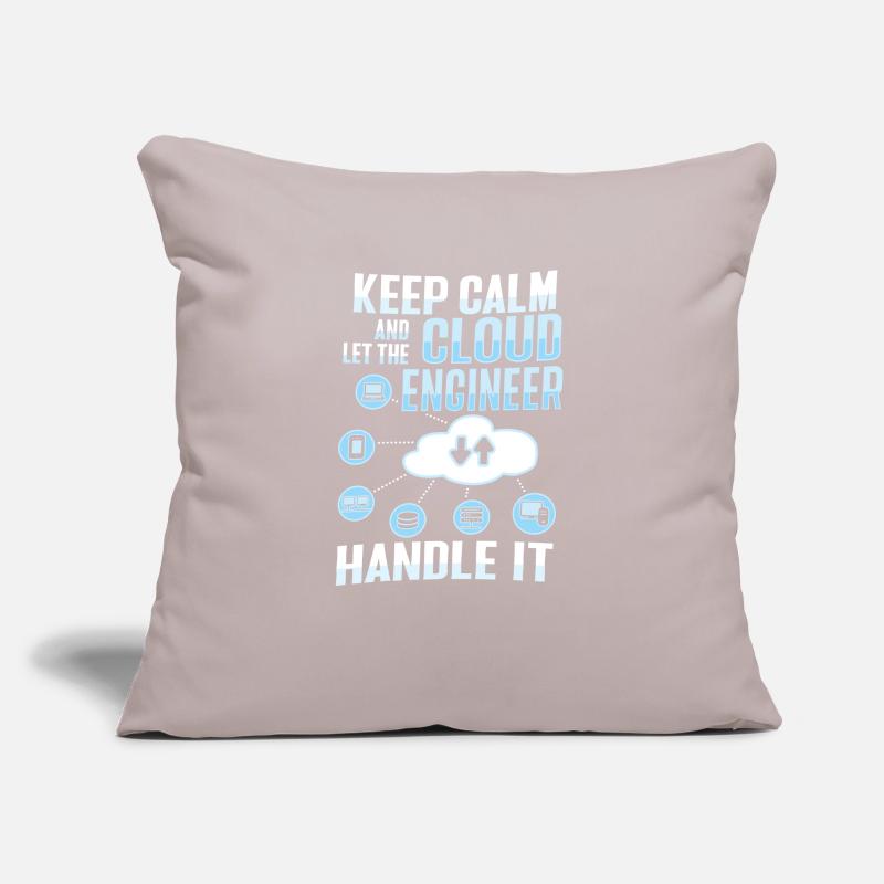 Cloud-Administrator Cloud-Devops Sofakissen mit Füllung 45 x 45 cm