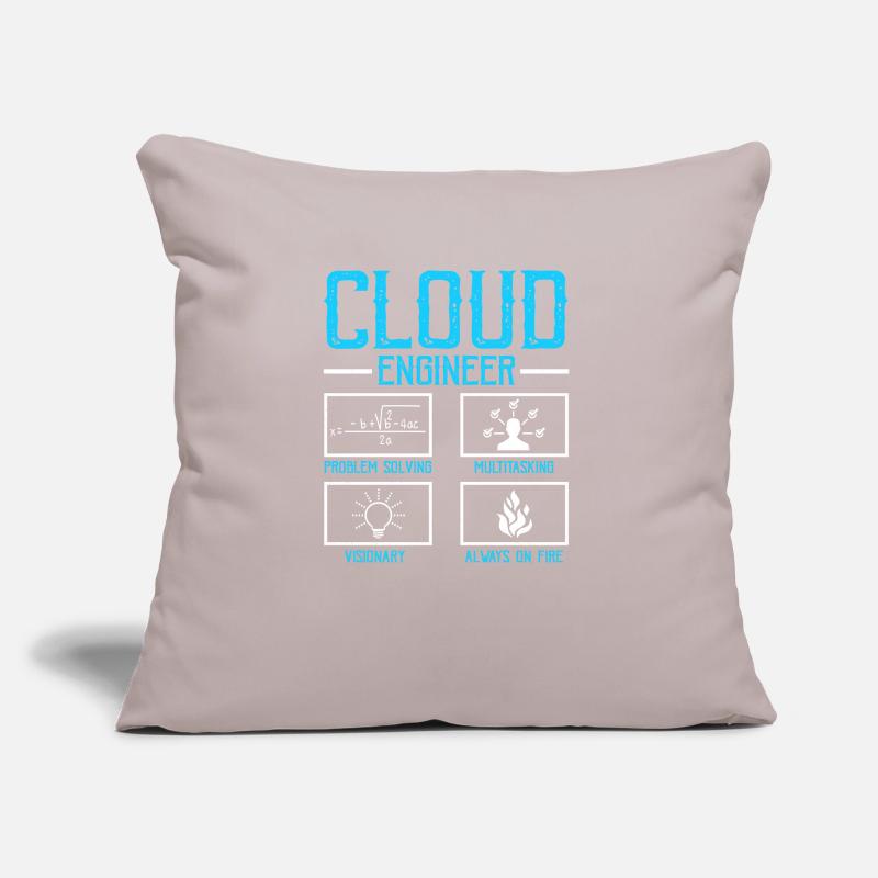 Cloud Administrator Cloud Devops Sofa pillow with filling 45cm x 45cm