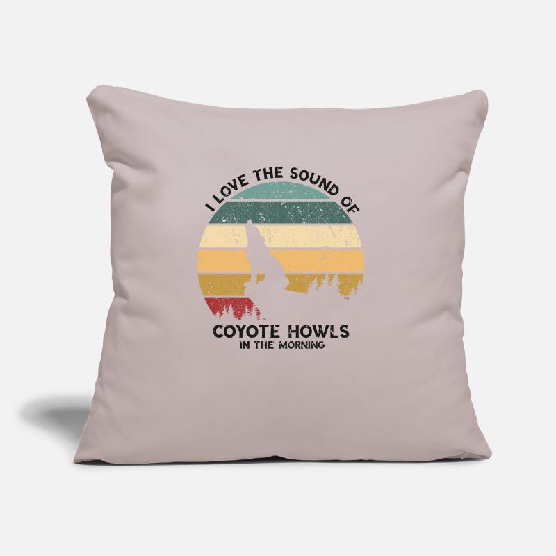 Conception de coyote pour les réacteurs de coyote Coussin et housse de 45 x 45 cm