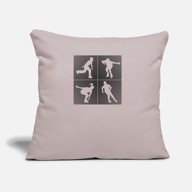 Rollers Rollers Rollers Rollers Coussin et housse de 45 x 45 cm