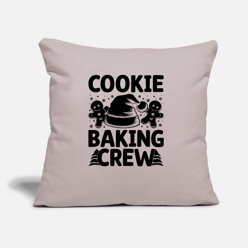 Cookie Baking Crew Konditorei Bäcker Bake Bäcker Sofakissen mit Füllung 45 x 45 cm