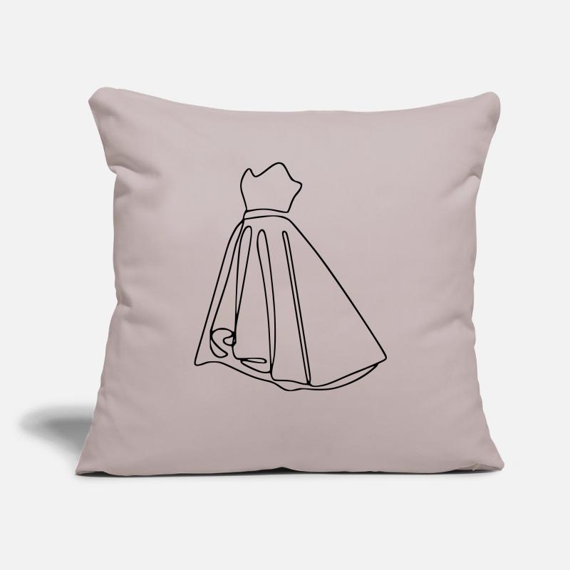Kleid Mode Kunst Geschenk Geschenkidee Sofakissen mit Füllung 45 x 45 cm