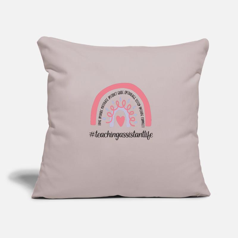 Teaching assistant Assistant Teacher Pedagogical assistant Sofa pillow with filling 45cm x 45cm