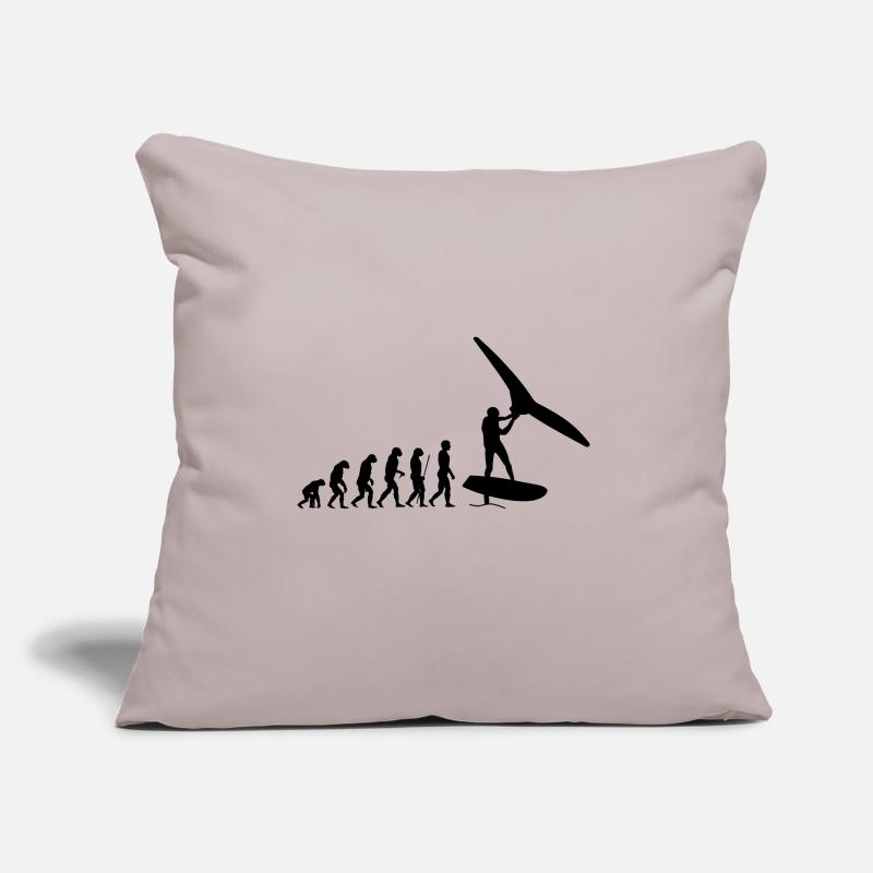 Évolution du foilwing Coussin et housse de 45 x 45 cm