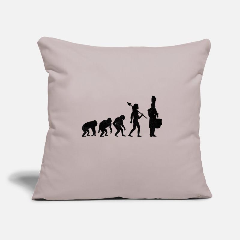 Drum Corps Evolution Marching Band Drum Music Perc Sofa pillow with filling 45cm x 45cm