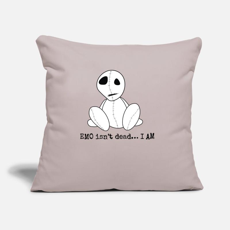 EMO isn't dead… I am | Emo clothes | Emocore Goths Sofa pillow with filling 45cm x 45cm