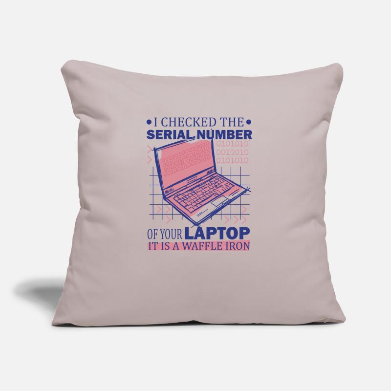 Funny Computer Science IT Support Sofa pillow with filling 45cm x 45cm