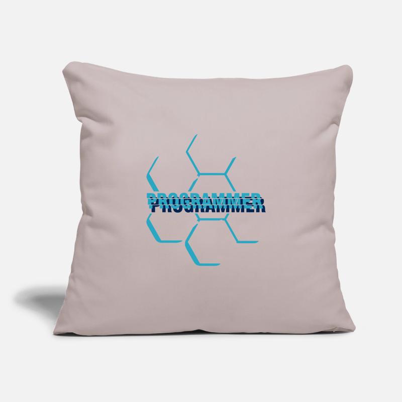 Computer programmer - Programmierer Sofakissen mit Füllung 45 x 45 cm