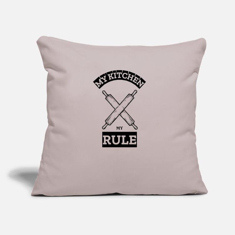 My kitchen my rules cook kitchen Sofa pillow with filling 45cm x 45cm