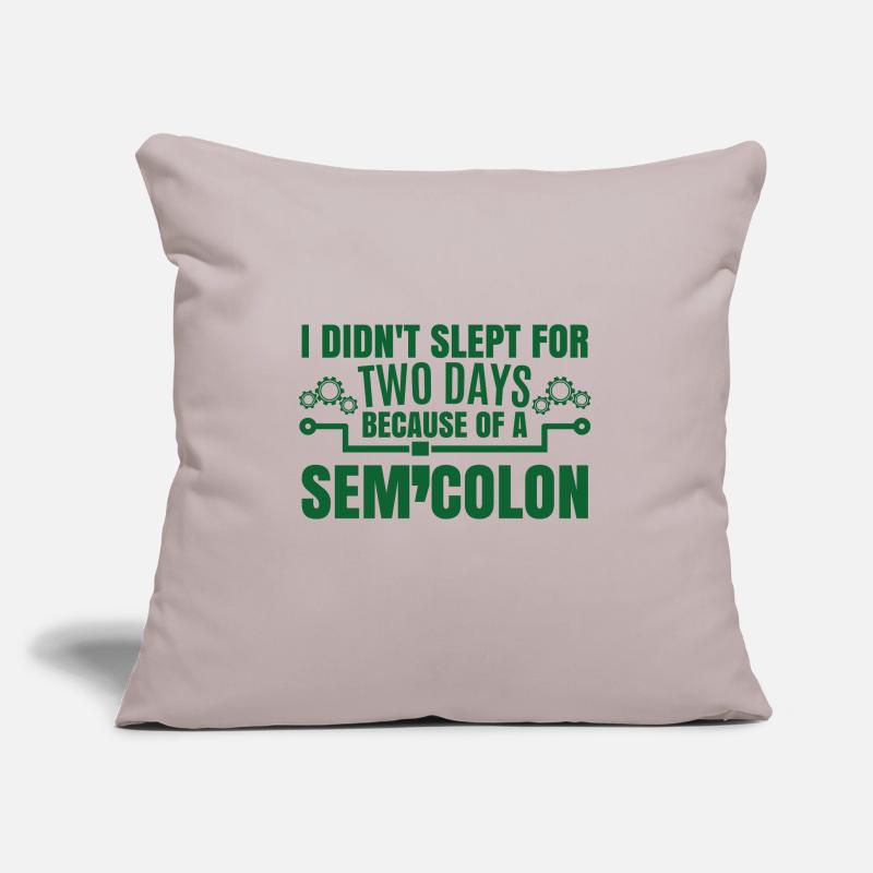 Funny Coding Humor Coder Informatic Sofa pillow with filling 45cm x 45cm